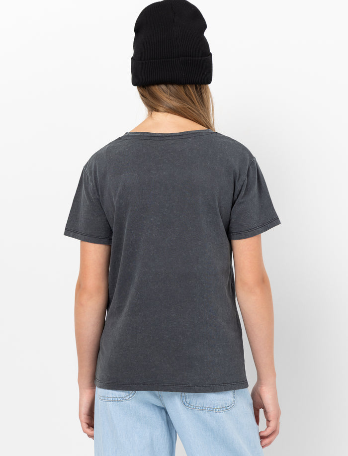 T-shirt imprimé à manches courtes pour ado fille