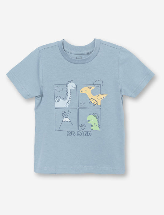 T-shirt imprimé à manches courtes pour bébé garçon