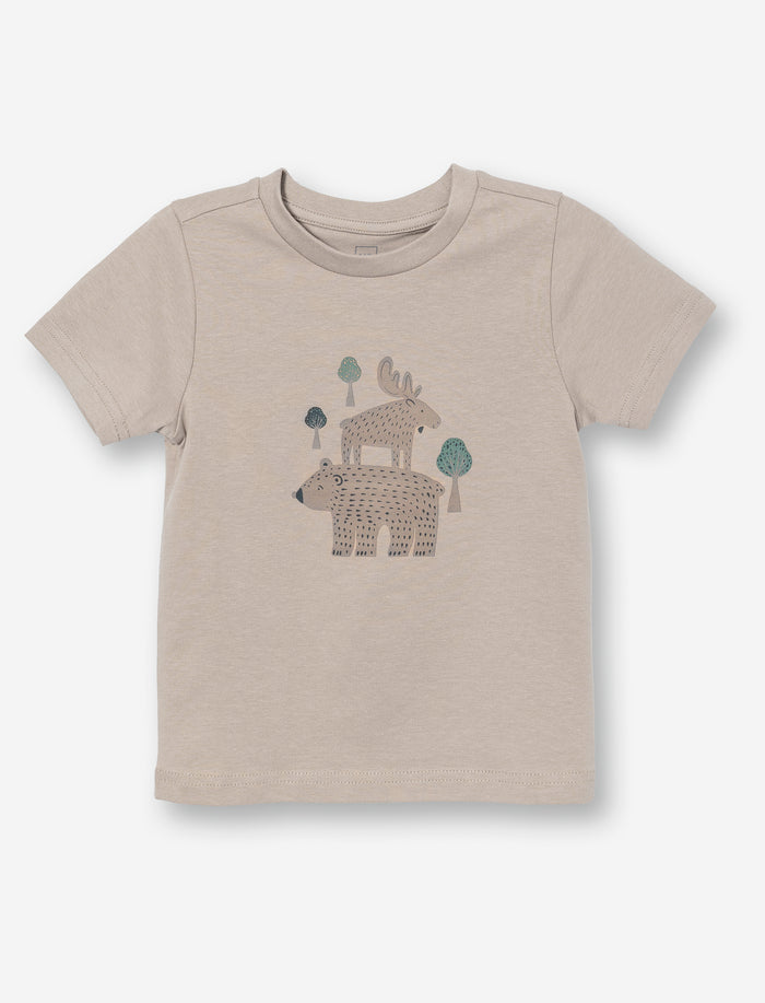 T-shirt imprimé à manches courtes pour bébé garçon