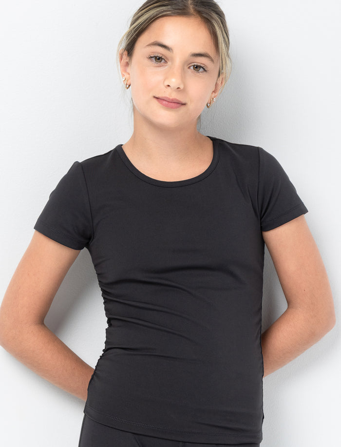 T-shirt imprimé à manches courtes pour fille