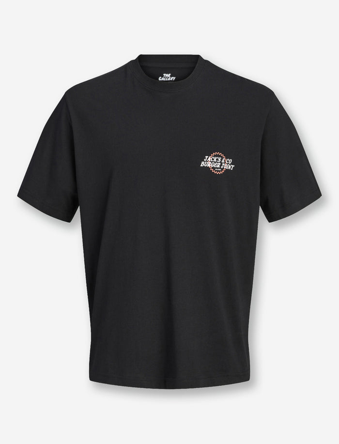 T-shirt imprimé à manches courtes pour homme