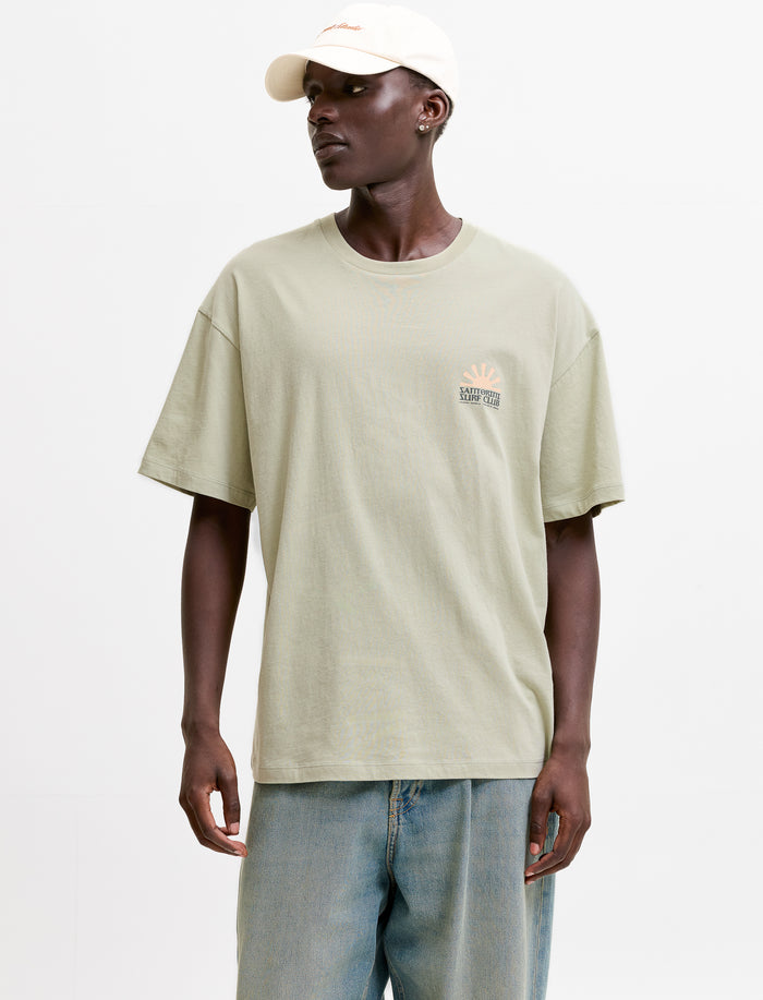 T-shirt imprimé à manches courtes pour homme