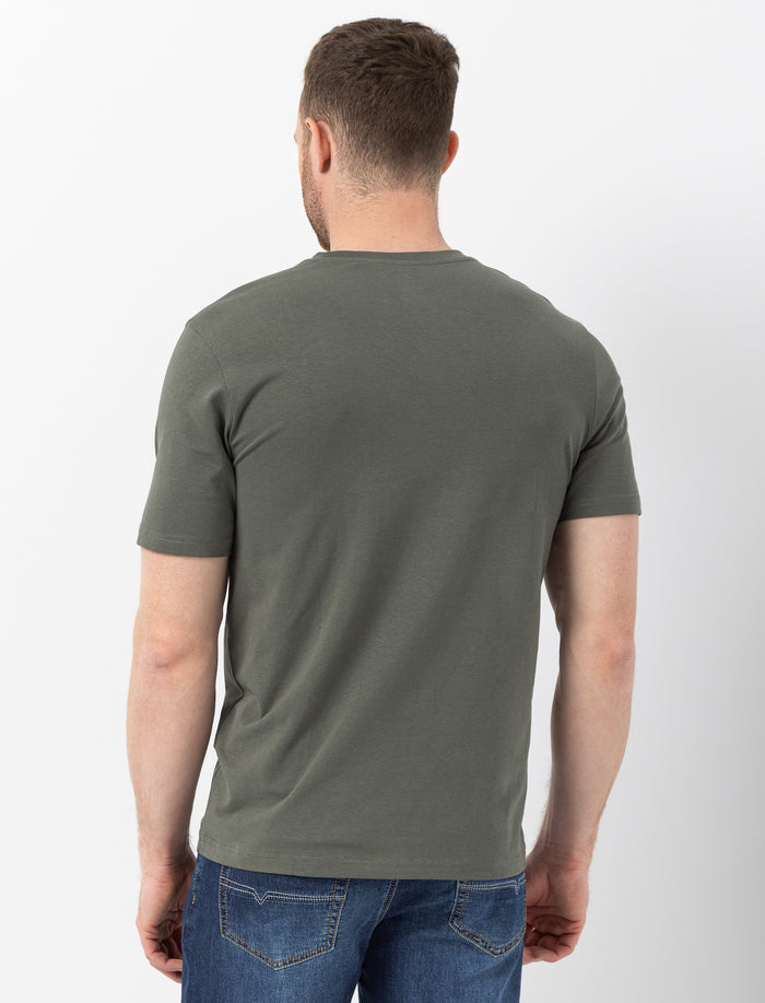 T-shirt imprimé à manches courtes pour hommes