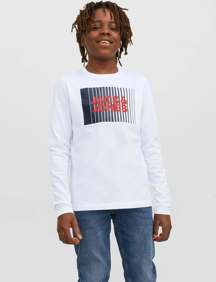 T-shirt imprimé à manches longues pour garçon