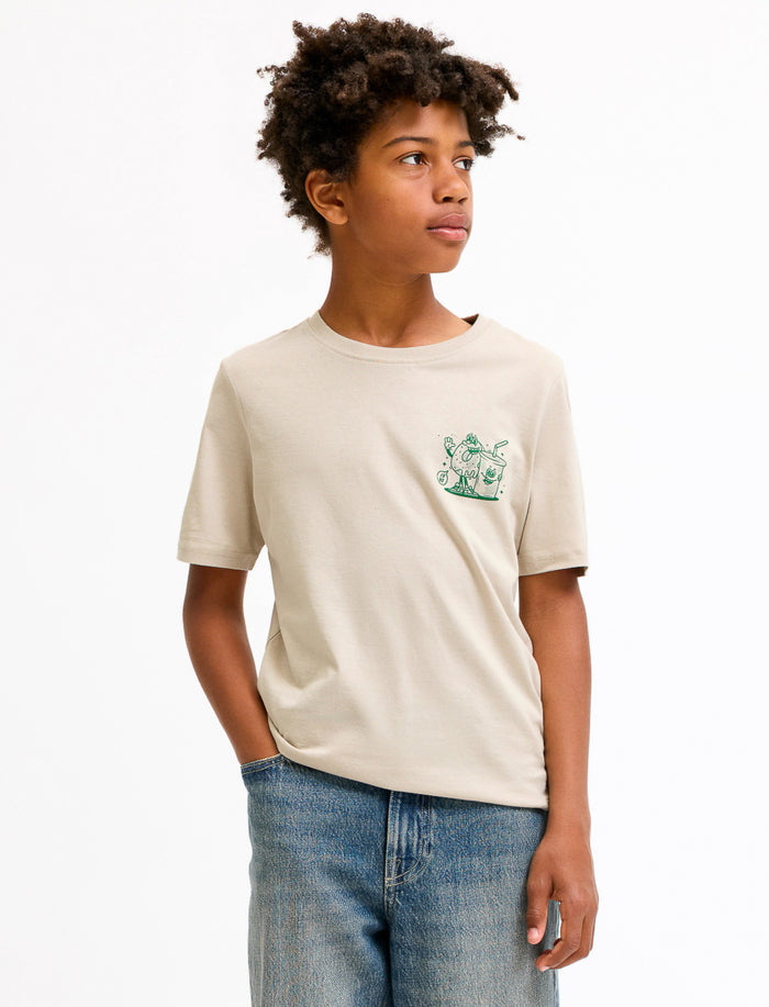 T-shirt imprimé avant et arrière pour ado garçon