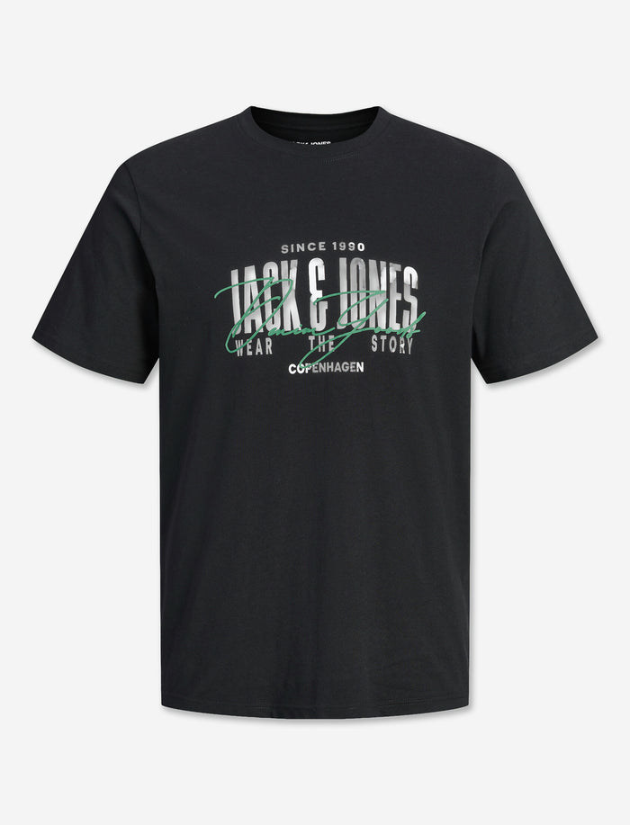 T-shirt imprimé en coton pour homme