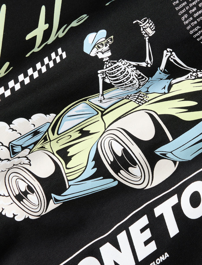 T-shirt imprimé en coton pour homme
