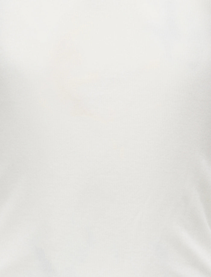 T-shirt uni à manches courtes pour fille