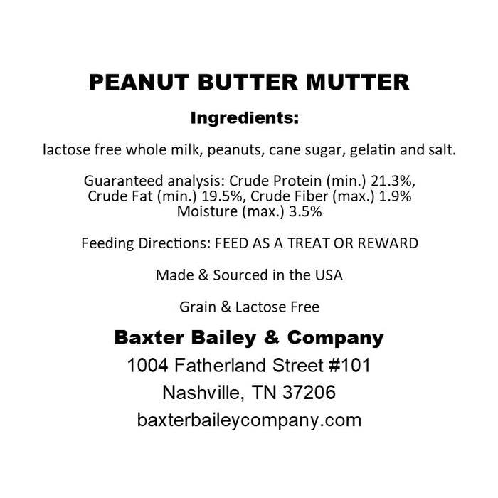 Take Home Tub-Peanut Butter Mutter Ice Cream-6oz