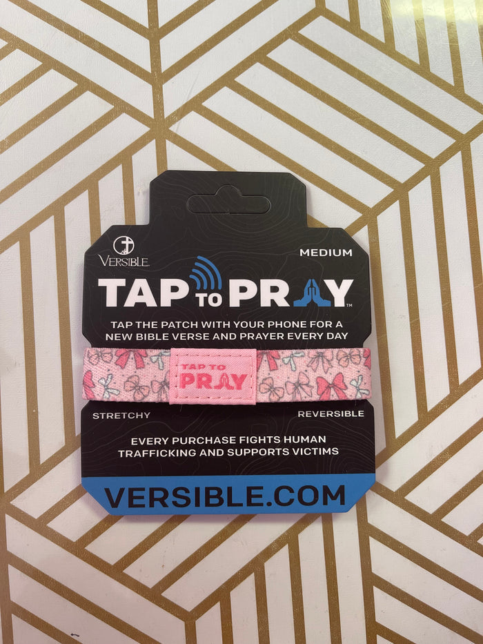 Tap To Pray® Wristband - Boutique Bows