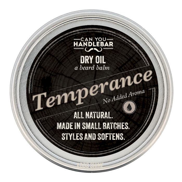 Temperance Dry Oil: Unscented Beard Balm