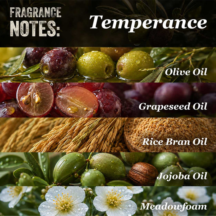 Temperance Dry Oil: Unscented Beard Balm
