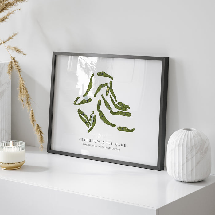 Tetherow Golf Club | Golf Course Map | On Table