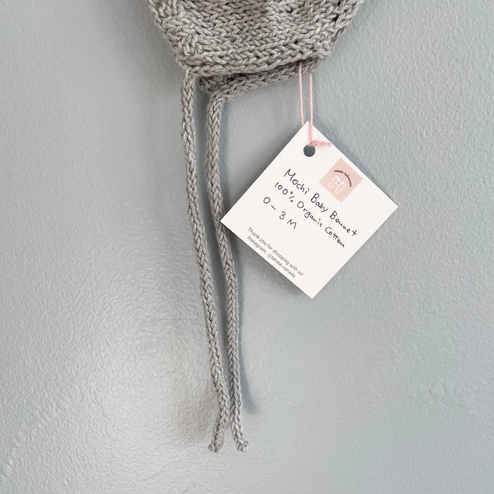 tetote / Mochi baby bonnet / 0-3M