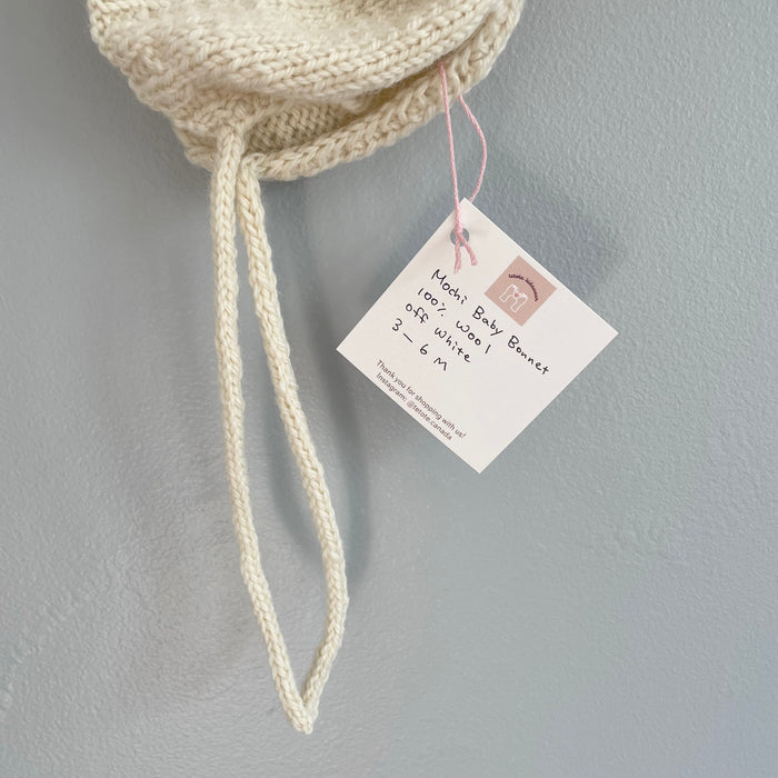 tetote / Mochi baby bonnet / 3-6M