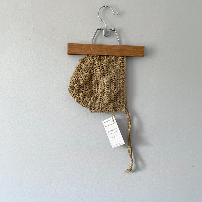 tetote / Organic merino wool bonnet / 1-2Y