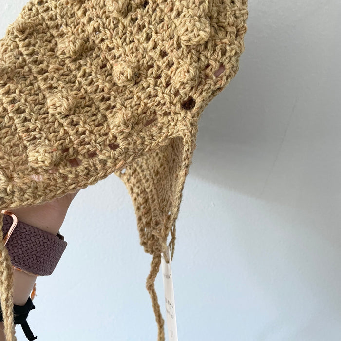 tetote / Organic merino wool bonnet / 1-2Y