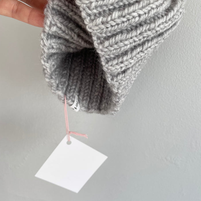 tetote / Pointy ribbed beanie / Kids(2-6Y)