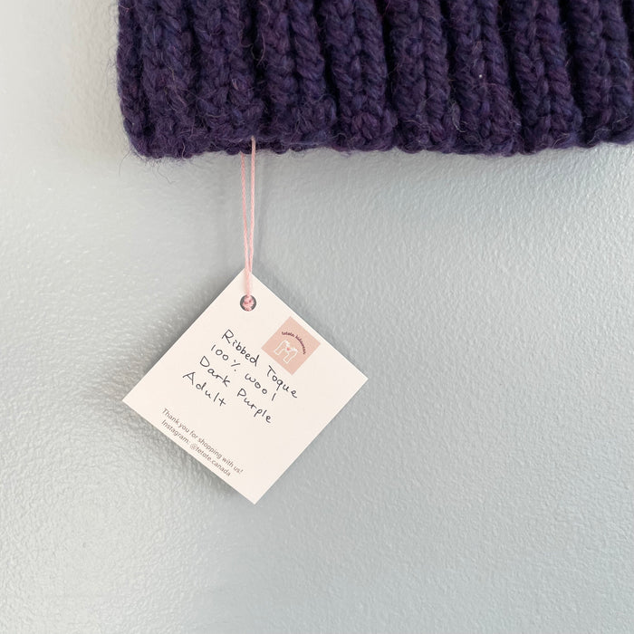 tetote / Ribbed toque / Adult