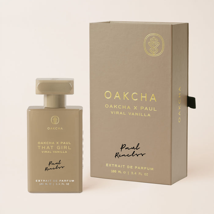 That Girl Extrait de Parfum bottle next to its box