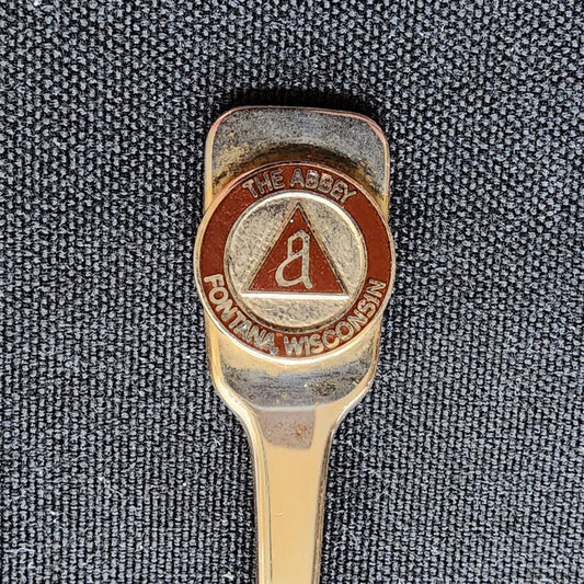 The Abbey Fantana Wisconsin Collectible Travel Souvenir Spoon 4.5" (11 cm)