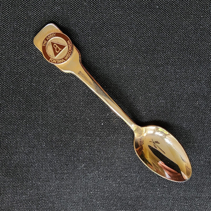 The Abbey Fantana Wisconsin Collectible Travel Souvenir Spoon 4.5" (11 cm)