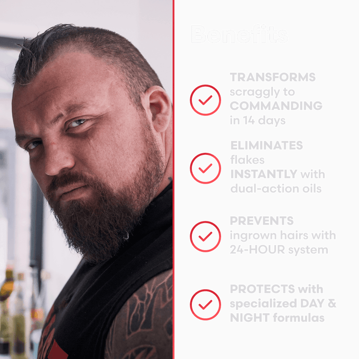 The Beast Beard Kit, image 7. The Beard Struggle