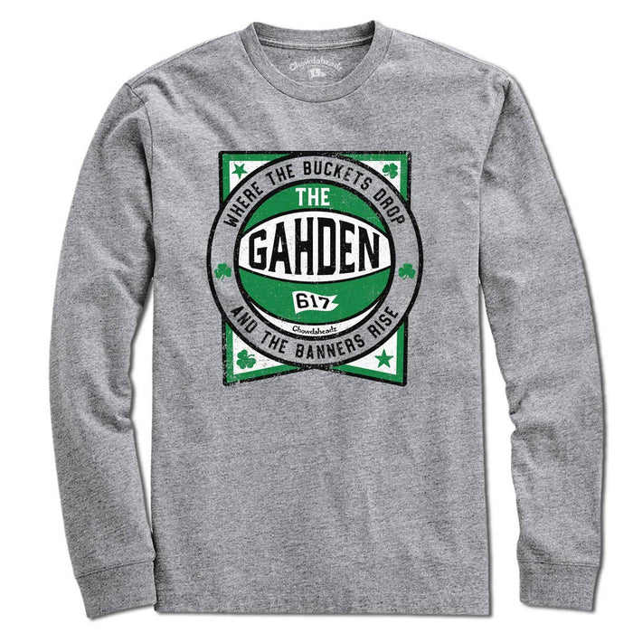The Gahden - Buckets and Banners T-Shirt | Gray / Unisex / 3XL
