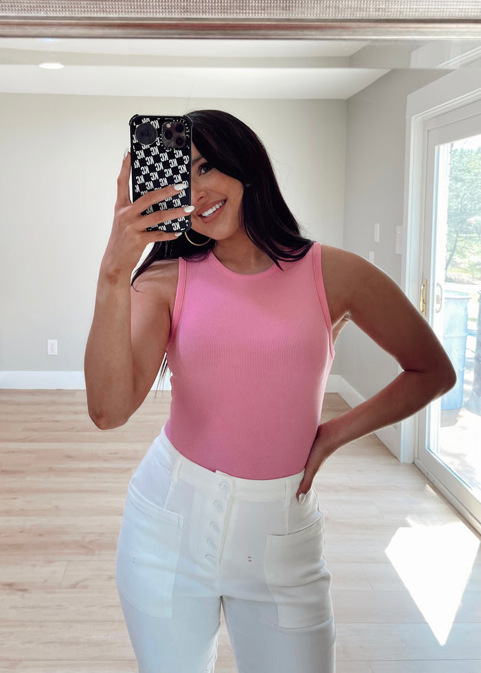 The High Road Bodysuit - Pink