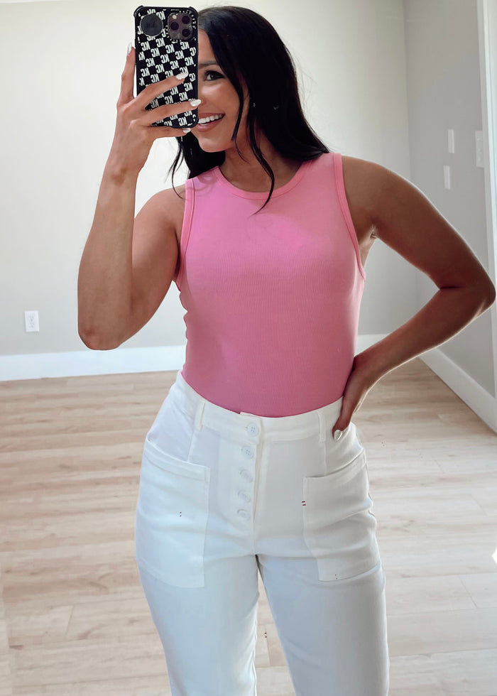The High Road Bodysuit - Pink