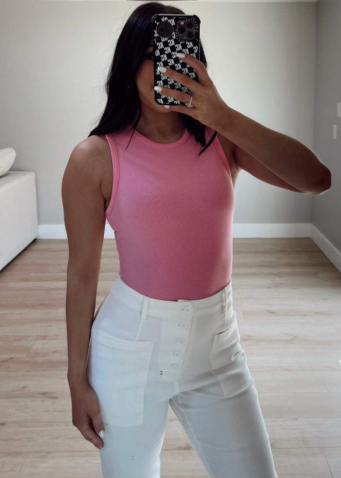 The High Road Bodysuit - Pink