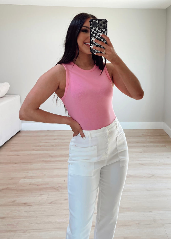 The High Road Bodysuit - Pink