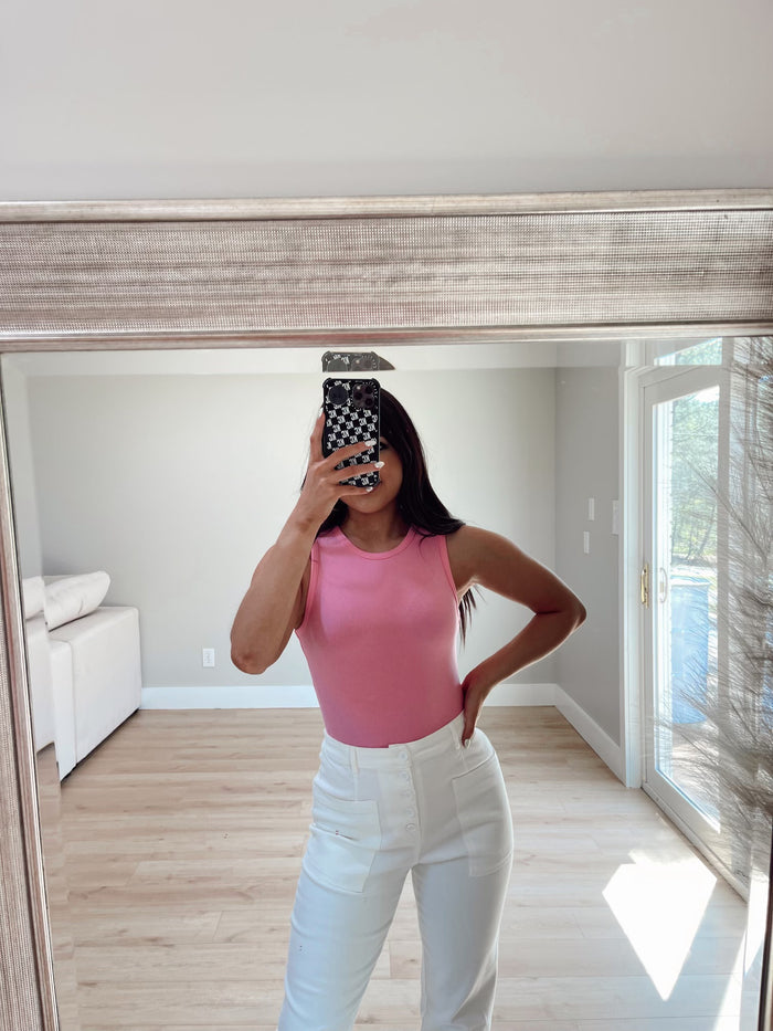 The High Road Bodysuit - Pink
