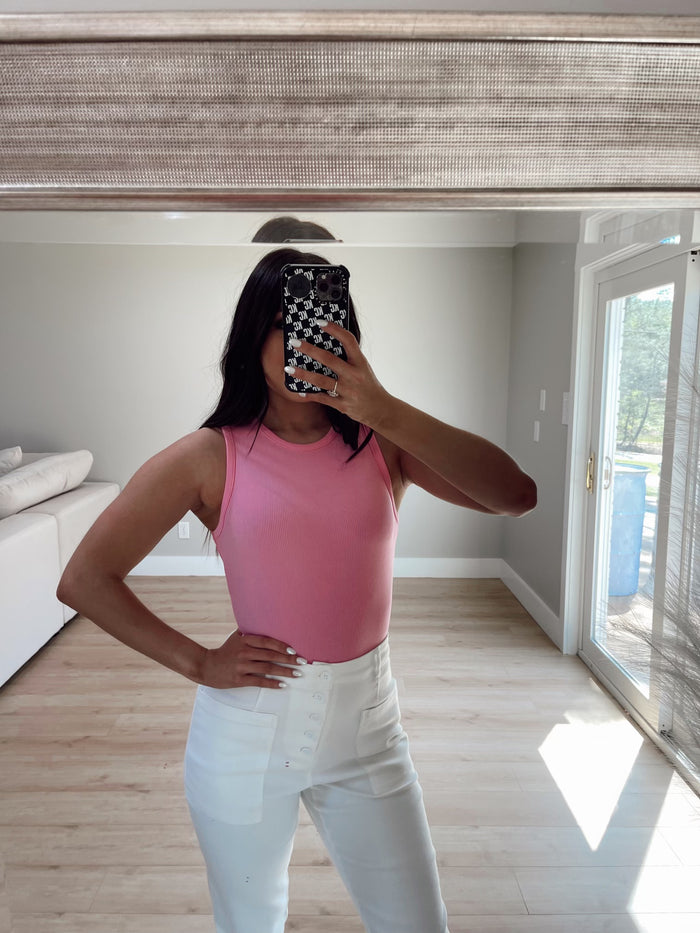 The High Road Bodysuit - Pink