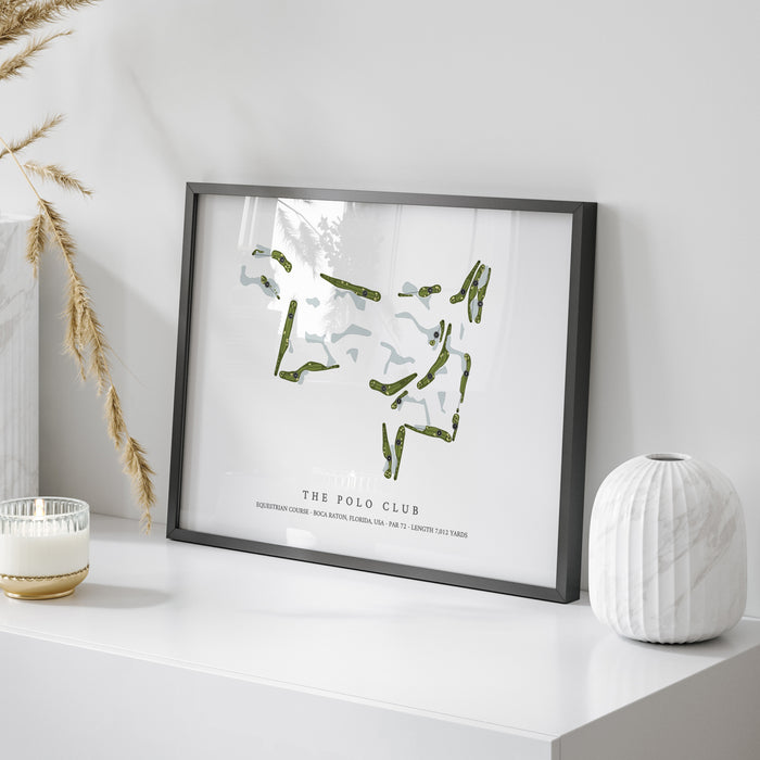 The Polo Club - Equestrian Course | Golf Course Map | On Table