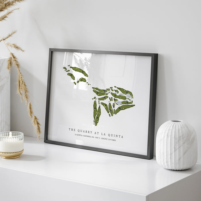 The Quarry at La Quinta | Golf Course Map | On Table
