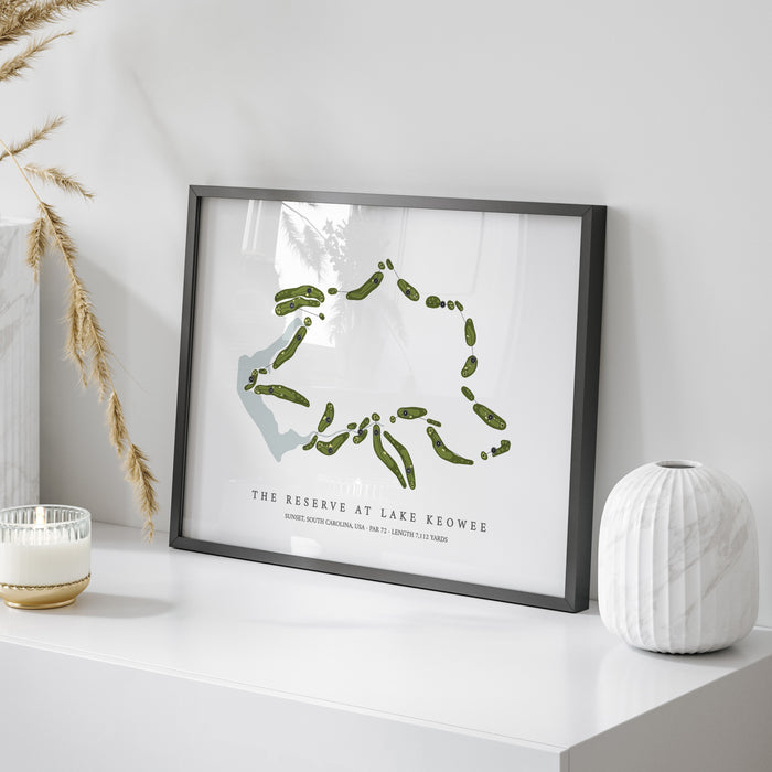 The Reserve At Lake Keowee | Golf Course Map | On Table
