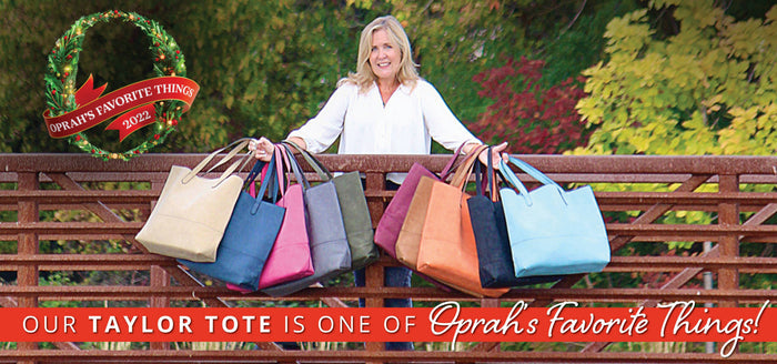 The Taylor Tote | Pink Suede