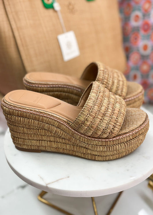 raffia natural tan throne wedge dolce vita steve madden