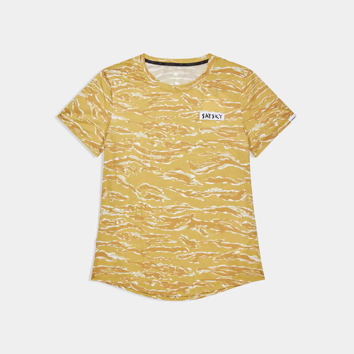 Saysky Tiger Combat T-Shirt Yellow Camo 1064 SW25006