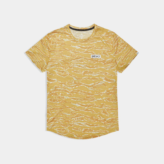 Saysky Tiger Combat T-Shirt Yellow Camo 1064 SM25007