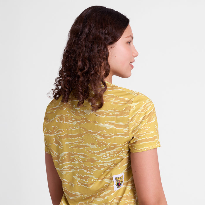 Saysky Tiger Combat T-Shirt Yellow Camo 1064 SW25006