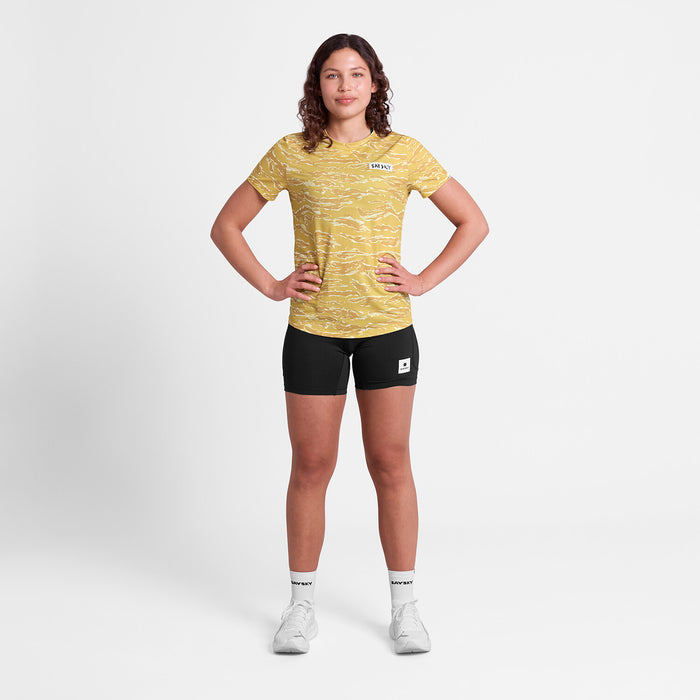 Saysky Tiger Combat T-Shirt Yellow Camo 1064 SW25006