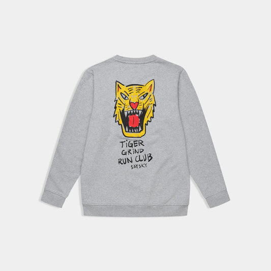 Saysky Tiger Everyday Crewneck Grey 6006 SM60003