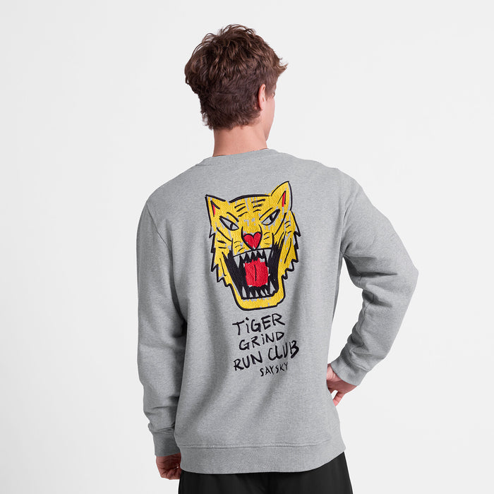 Saysky Tiger Everyday Crewneck Grey 6006 SM60003