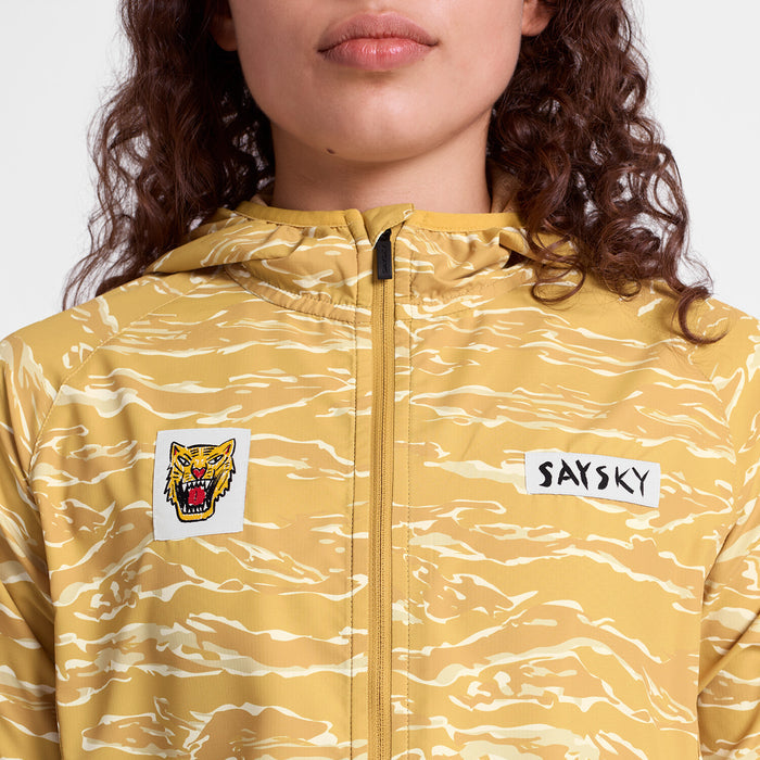 Saysky Tiger Pace Jacket Yellow Camo 1064 SW10004