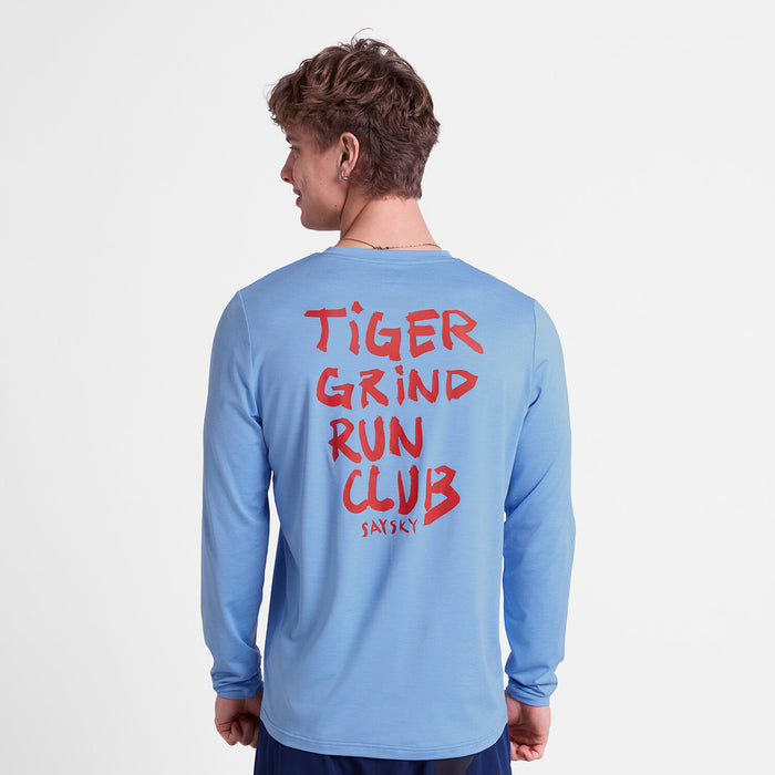 Saysky Tiger Pace Long Sleeve Blue 2019 SM20006