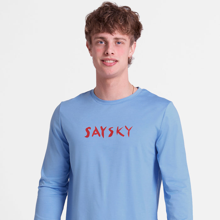 Saysky Tiger Pace Long Sleeve Blue 2019 SM20006