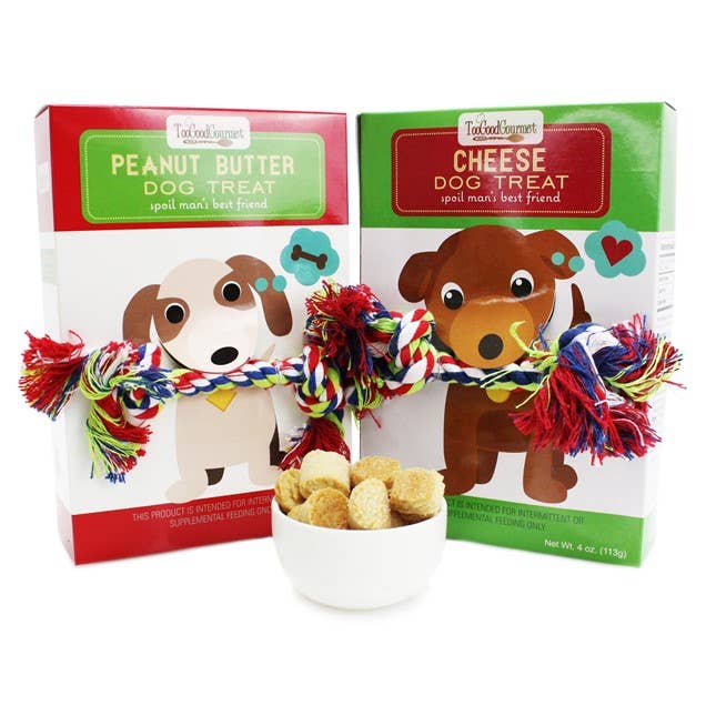 Too Good Gourmet - Dog Treat w/ Rope Gifts (4oz)