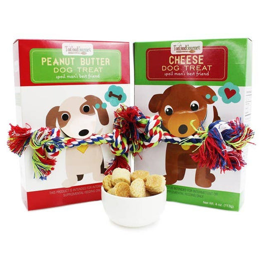 Too Good Gourmet - Dog Treat w/ Rope Gifts (4oz)